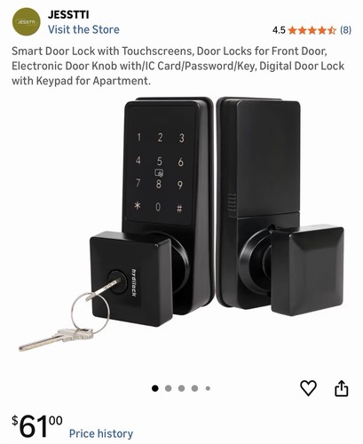 Jestti tastiera smart lock - smart,